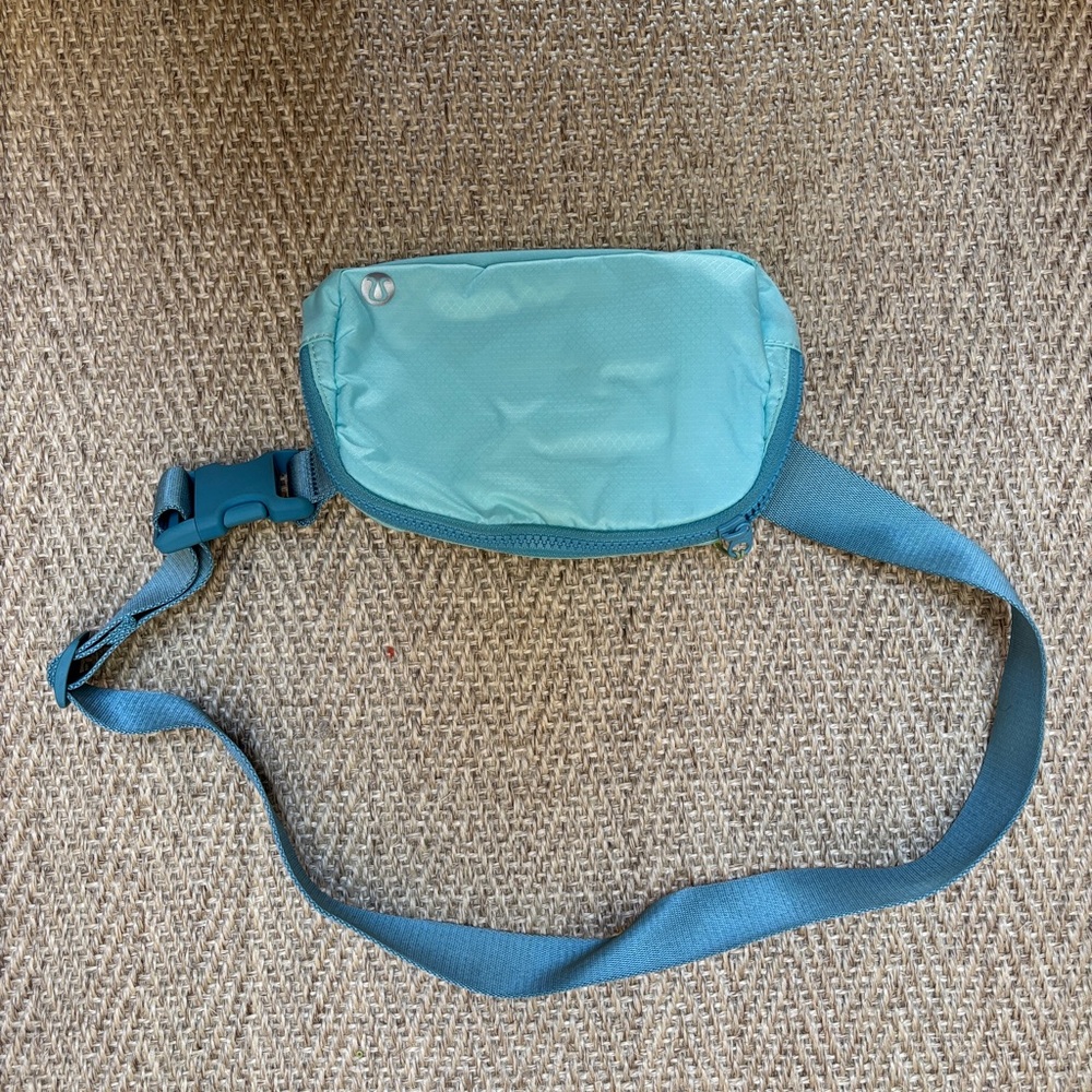 Lululemon Teal Belt Bag